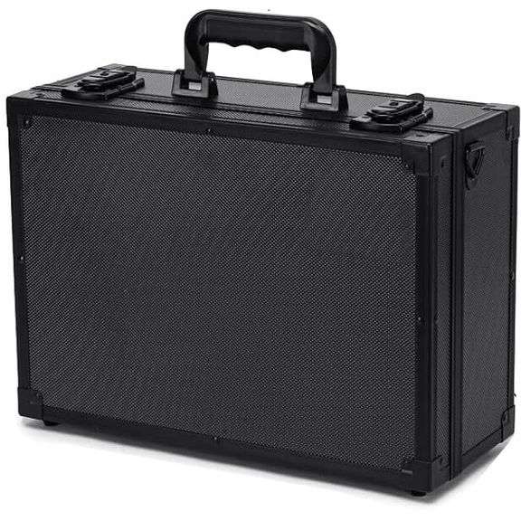 Card Storage Case Aluminum Frame Adjustable Dividers