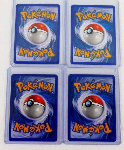 4 Pokémon 2003 E-Reader Trade Cards