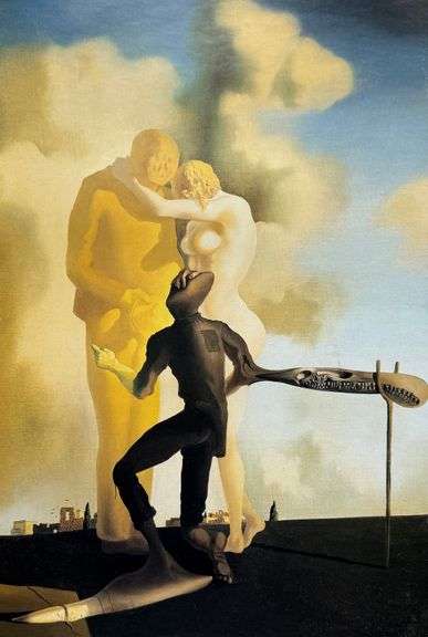 Salvador Dali, Meditation on the Harp