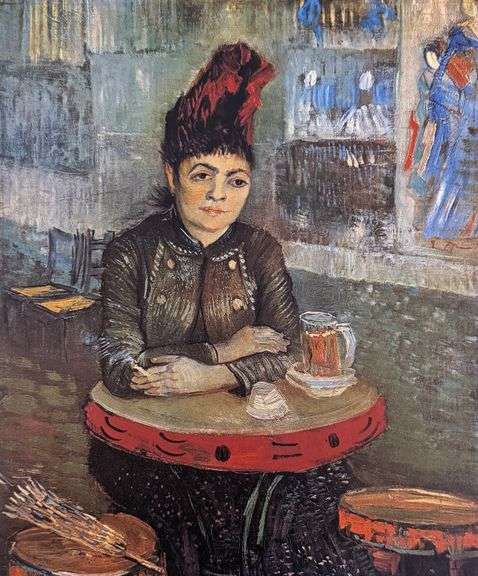Vincent Van Gogh, Woman Sitting in the Café du Tambourin