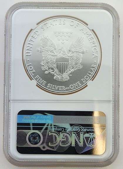 2009 American Silver Eagle, NGC MS69