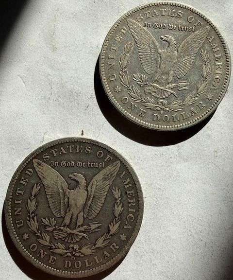 1878 S &1887 O Circulated Morgans