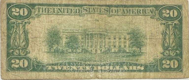 $20 1928 St Louis Numerical Series FRN