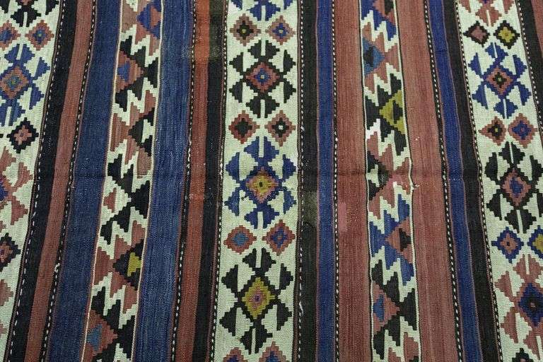 Antique Persian Kilim 5.0x8.0