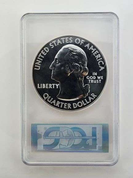 2010 5Oz. Silver Yosemite NP Quarter, PCGS MC69PL