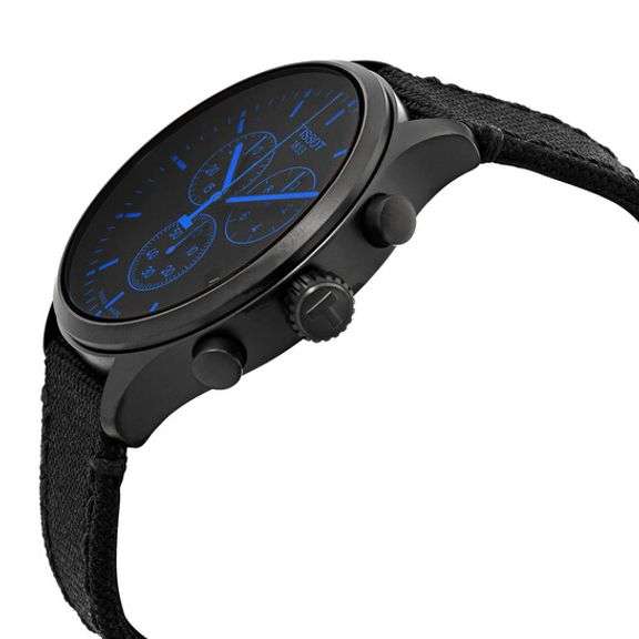 Tissot Chrono XL Chronograph Quartz Black Dial Watch, New