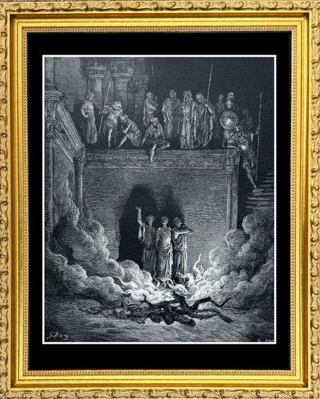 Gustav Dore, The Fiery Furnace