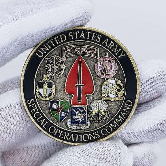 U.S. Army Special Operations Command Coin