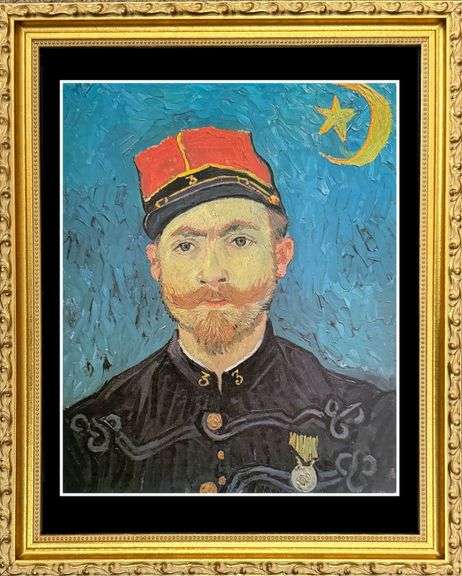 Vincent Van Gogh, Portrait of Paul-Eugene Milliet