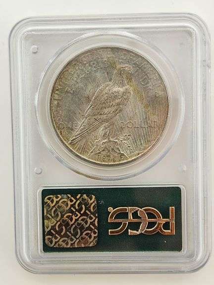 1922 Silver Peace Dollar, PCGS MS63 OGH