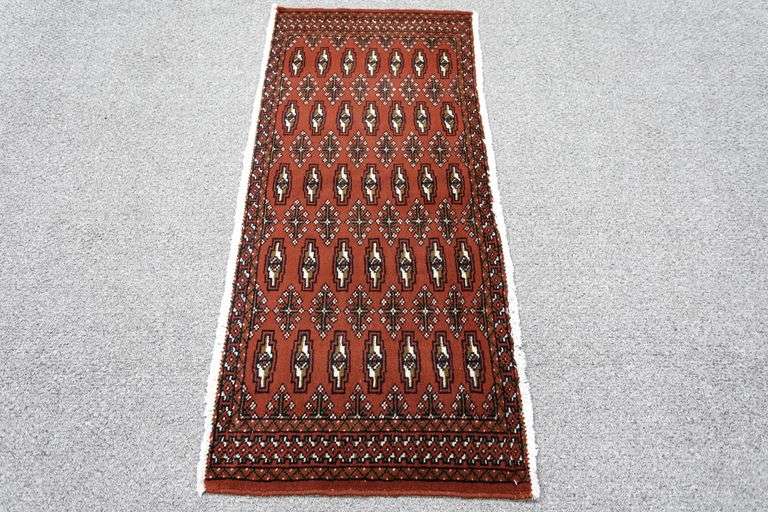 Handmade Persian Turkman 2.0x4.3