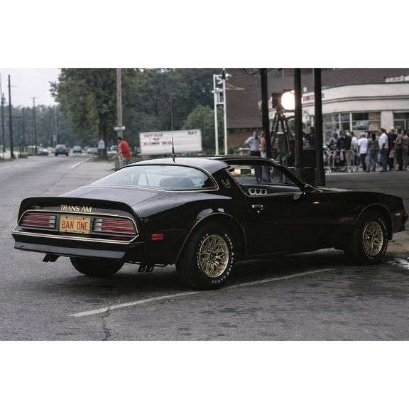 Smokey and the Bandit BAN ONE Embossed License Plate