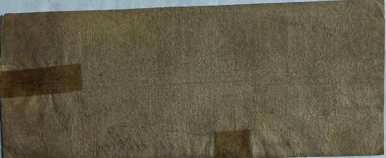 $3 Bulls Head Bank 1865 NY Note