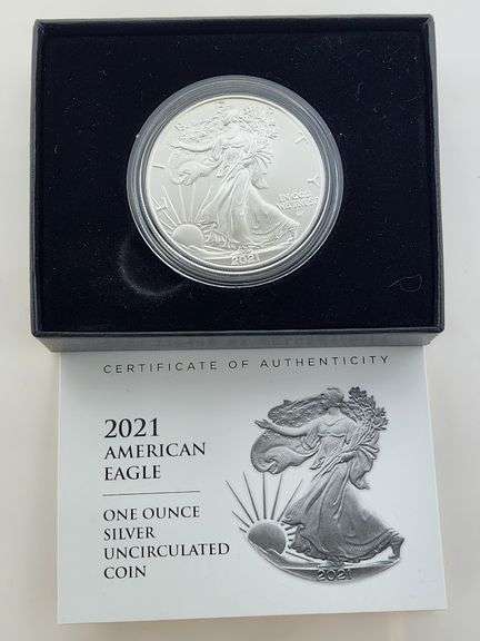 2021-W American Silver Eagle, OGP