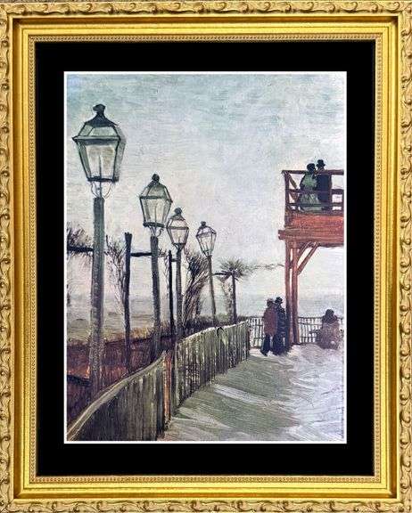 Vincent Van Gogh, Montmartre Near the Upper Mill