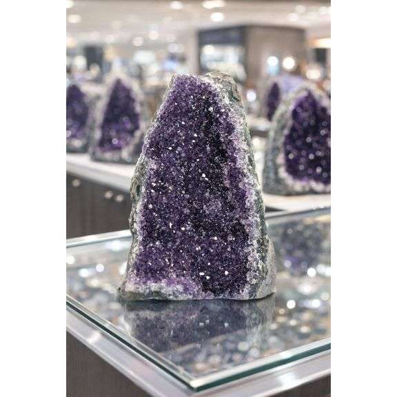 Large Natural Amethyst Crystal Cluster