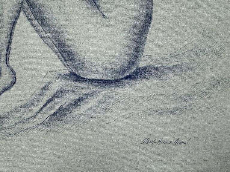 Thoughtful Pose by Alberto Herrera Arana