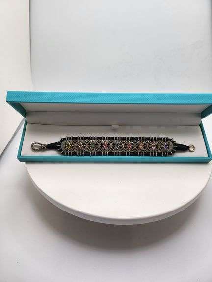 Magnificent Polychromatic Tourmaline Bracelet