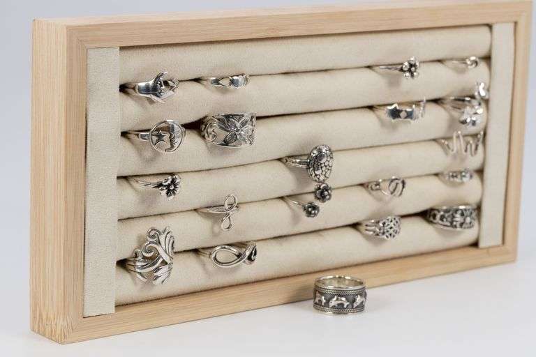 Sterling Silver 925 Stamped Ring Lot