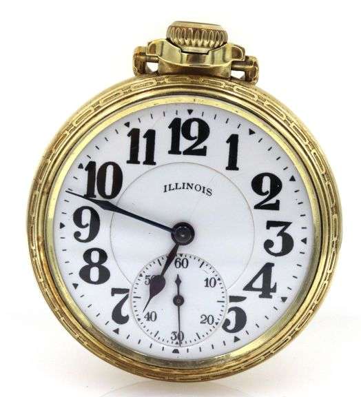 Illinois Bunn Special 21 Jewel Pocket Watch