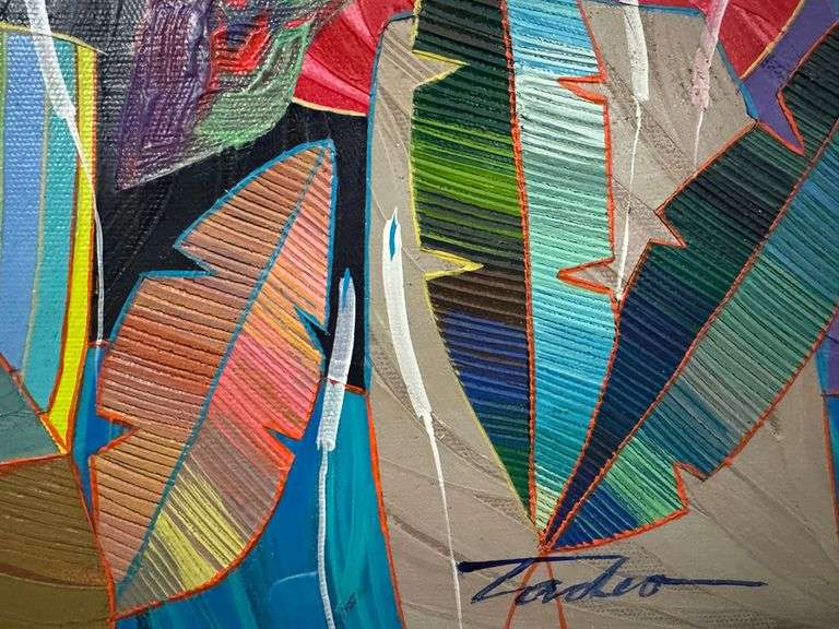 Peaceful Original by Tadeo Zavaleta Tadeo Zavaleta Prismatic Journey