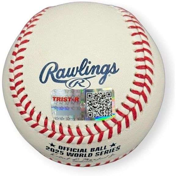 Tommy Edman Hand-Signed 2025 World Series Baseball