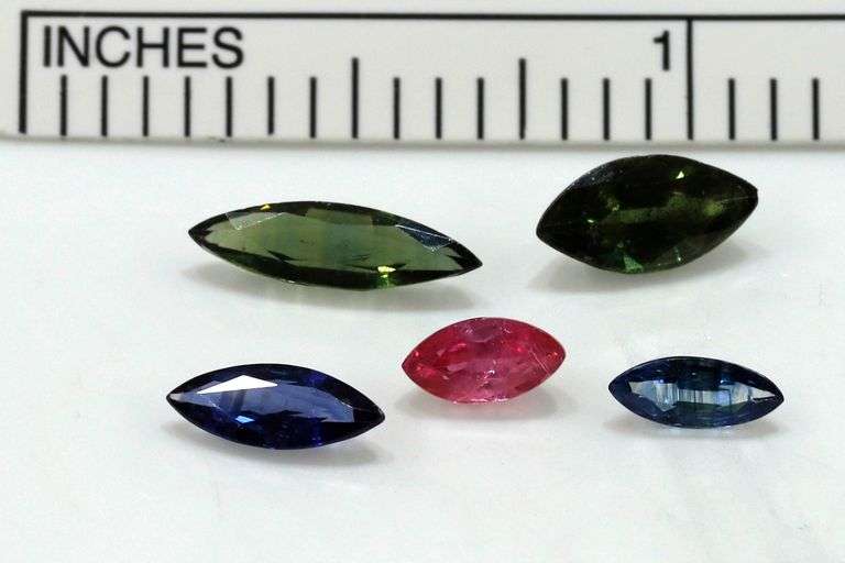 Colorful Natural Sapphire - Lot of 5
