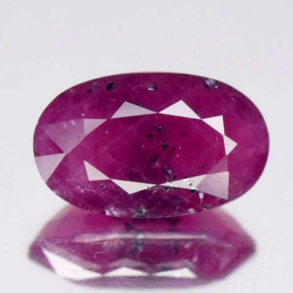 Rare! Untreated! 6.09ct actual faceted Pakistan Ruby!!!
