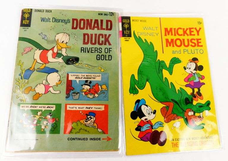 4 Gold Key Vintage Comic Books, 1960-1970