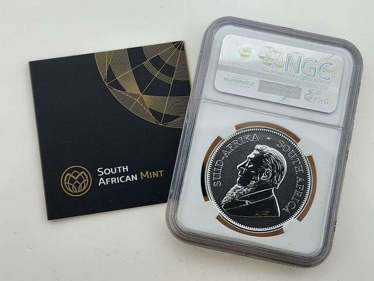 2017 South Africa Krugerrand, NGC SP70 First Releases