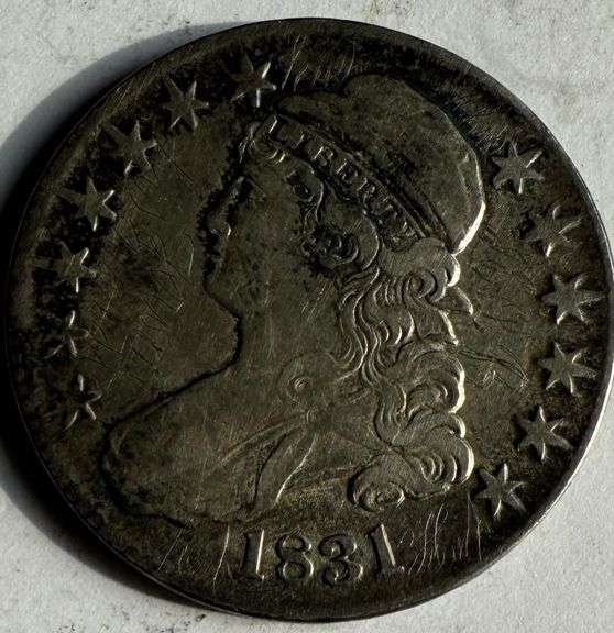 1831 Bust Half