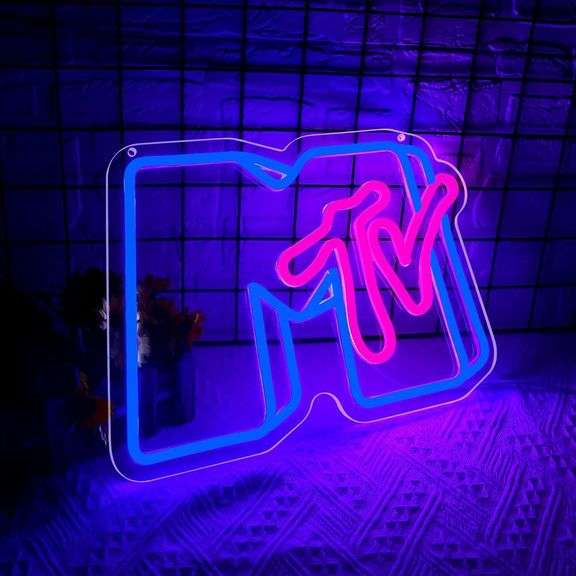 MTV Music Neon Sign
