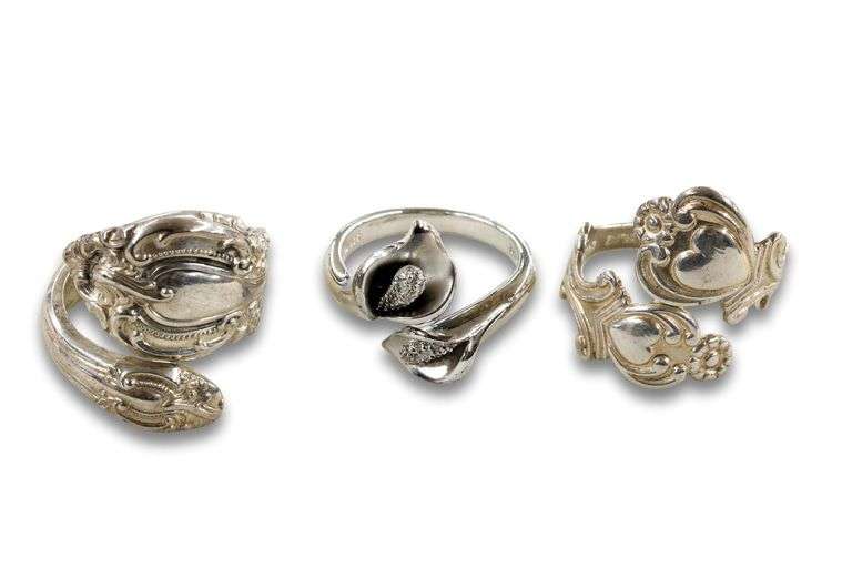 Grab Bag - Sterling Rings, 3 pc.