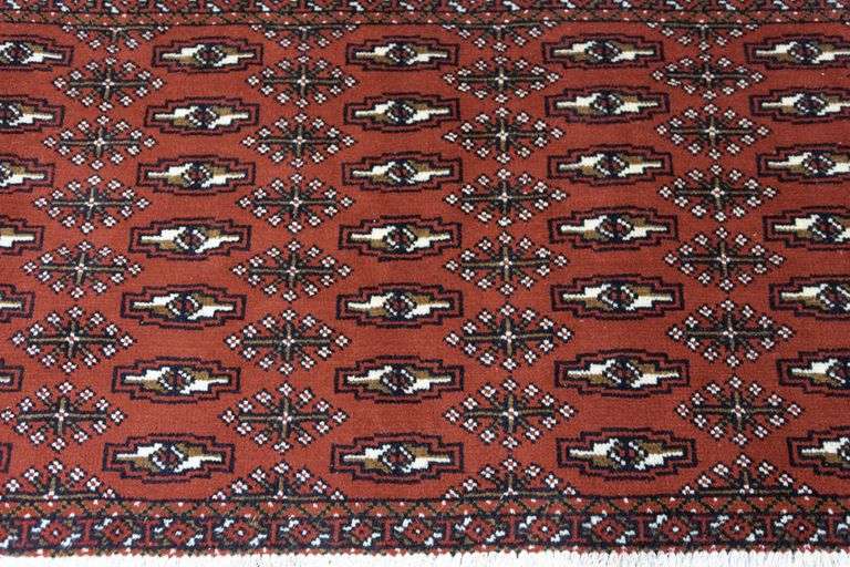 Handmade Persian Turkman 2.0x4.3