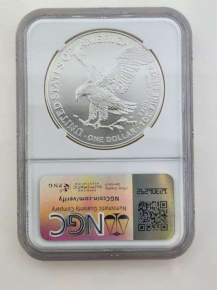 2022 American Silver Eagle, NGC MS69