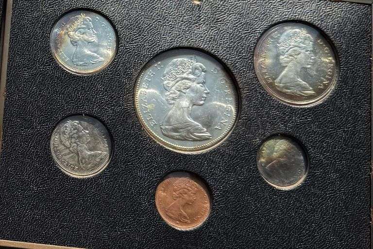 1967 Toned Canada Centennial Uncirculated Set