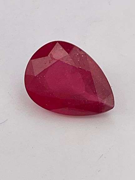 CERTIFIED RED RUBY 6.48 CARATS