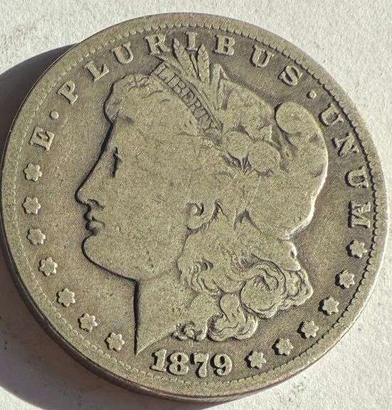 Raw Tougher 1879 CC Morgan Dollar