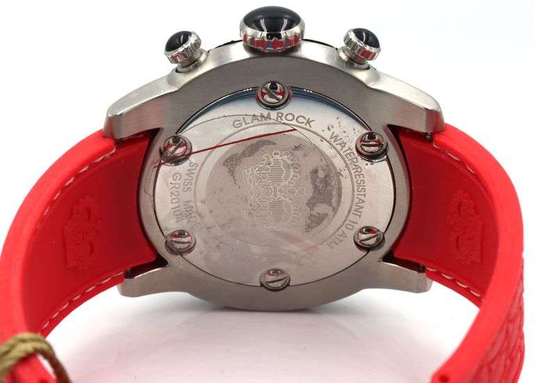 Glam Rock 100M water resist watch