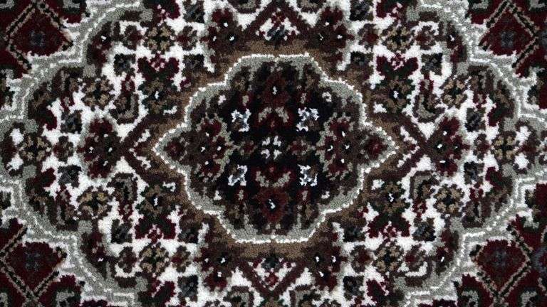 Handmade Tabriz Fish Design 2.8x7.7