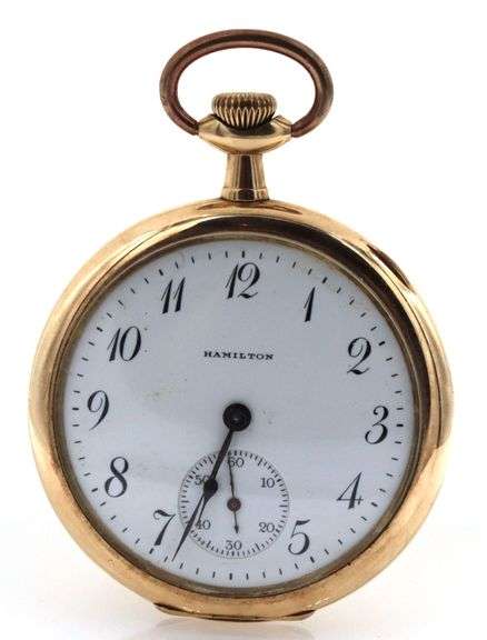 Clean and Attractive Hamilton 900 19 Jewel Pocket Watch