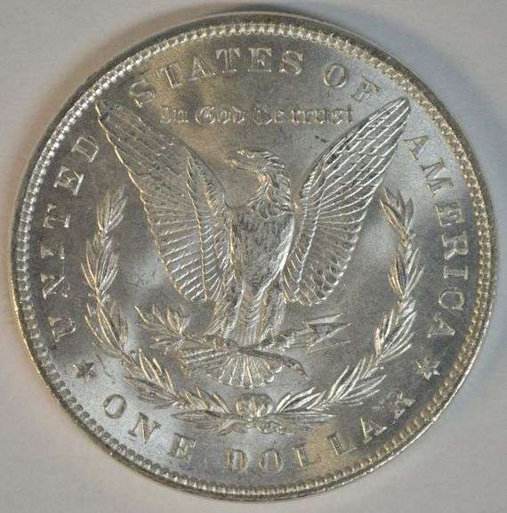 Scarce Choice BU 1899-P Morgan Silver Dollar. Key date