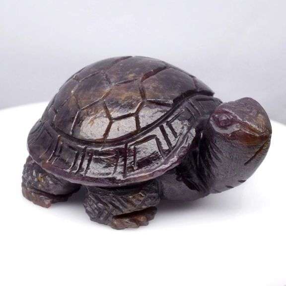 Wow! Look at this 391.38ct Turtle cut from pure Tanzanian Ruby!