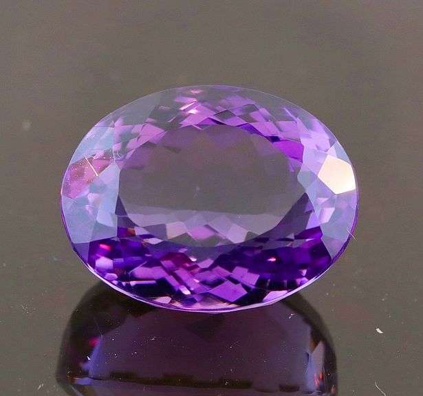 21.87ct real unheated Bolivian Amethyst