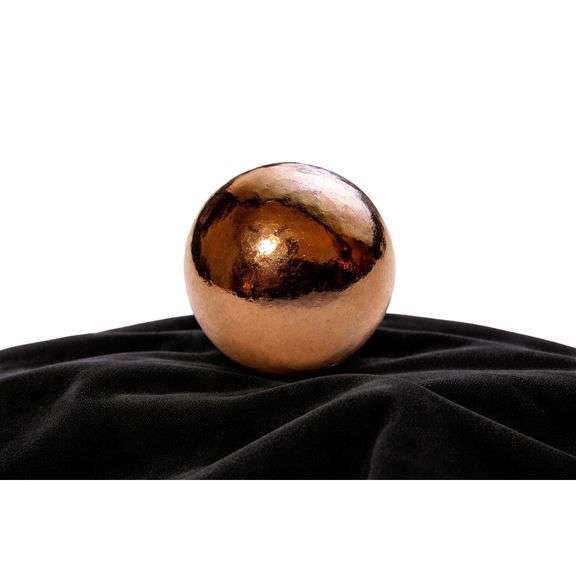 Pure Copper Solid Metal Sphere