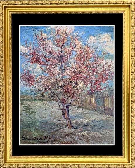 Vincent Van Gogh, Pink Peach Tree in Blossom