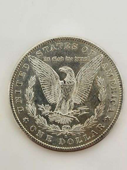 1881-S Morgan Silver Dollar, UNC