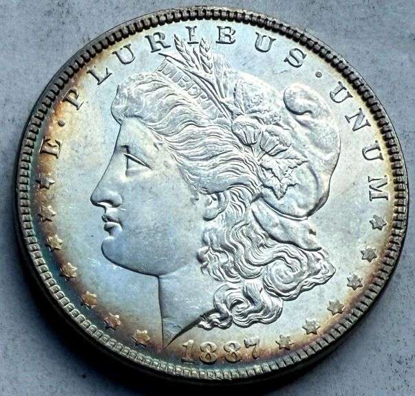 1887  Unc BU Morgan