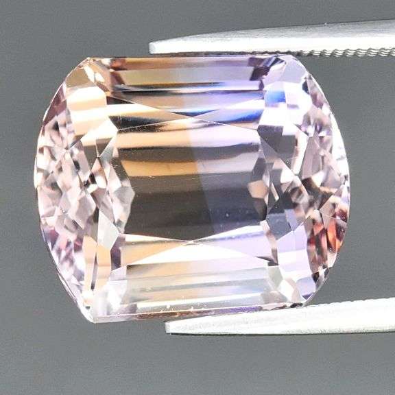Premium grade VVS 10.26ct fancy cushion untreated Ametrine!