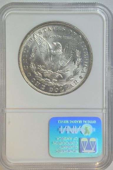 Blazing Gem BU 1885-O Morgan Silver Dollar. NGC MS65